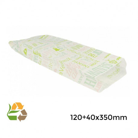 Bolsa sandwich "Parole"- 12+4x35cm - 3000