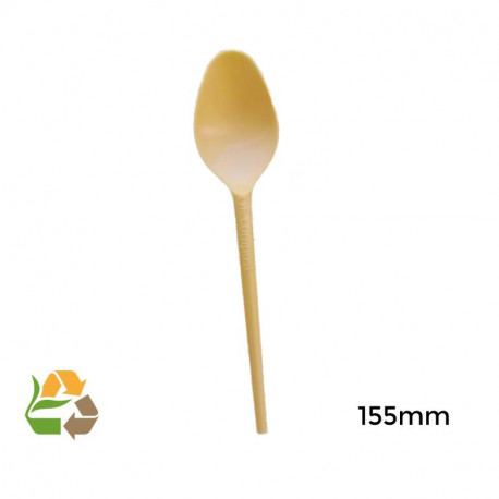 Cuchara compostable - 155mm - 100 - 1000