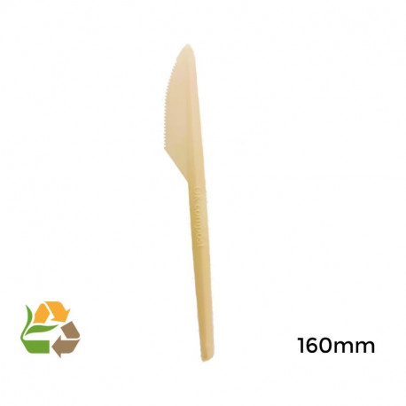 Cuchara compostable - 160mm - 100 - 1000
