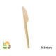 Cuchara compostable - 160mm - 100 - 1000