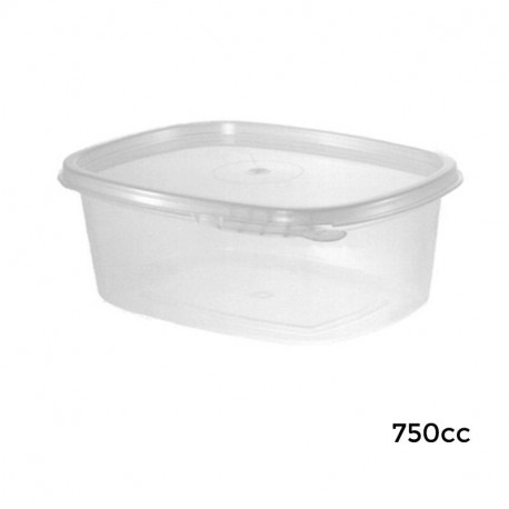 6V0750/T Envase Bisagra Ov. Seg.-PP-750 cc - 276