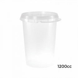 Envase Circular SEGURIDAD+Tapa+Asa/ø:110/ PP/190