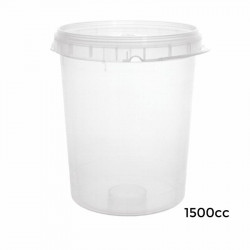 Envase Circular SEGURIDAD+Tapa+Asa/ø:124/ PP/160