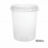 Envase Circular + Tapa + Asa ø:124mm-1500cc-160