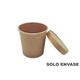 Envase Sopa Cartón KRAFT ECO 920ml. 50/500