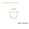Vaso PET 280 c.c. 9Oz, 8,5grs 50/800