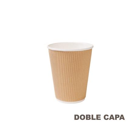 Vaso Papel 8Oz./240ml. Doble Capa Kfraf- 25-500