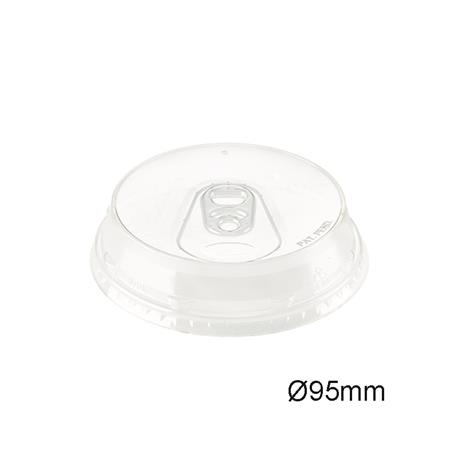 Tapa SODA - Ø95mm - Transparente - PET - 50 - 800