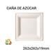 Plato BIO Cuadrado - Grande - 262x262x19mm