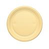 Plato Llano Crema - Ø205mm - PS - REUTILIZABLE