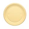Plato Llano Crema - Ø220mm - PS - REUTILIZABLE