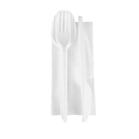 Tenedor + Cuchillo + Cuchara + Servi 30x30 - REU