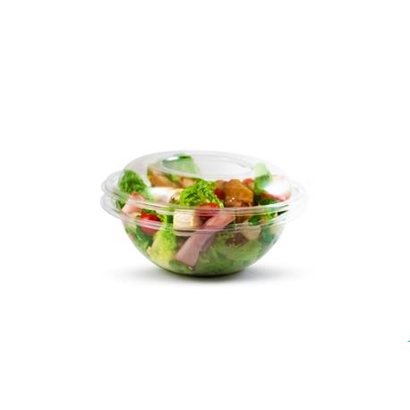 Bol + Tapa Ensalada Transp PET- 750 c.c.- 50 - 300