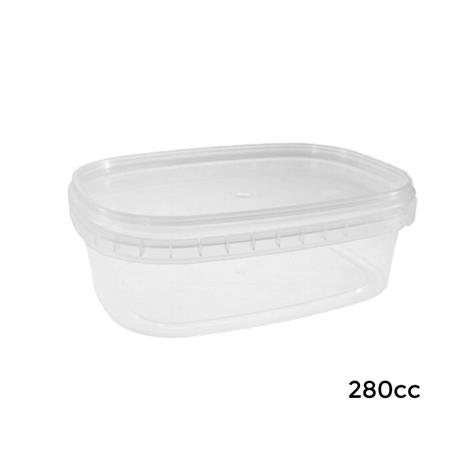 Env. Rect. PP Trt SEGURIDAD+Tapa 122x86x54mm /504