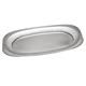 752151 Bandeja Oval ALUMINIO 545x360x10 mm. - 50