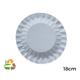 Plato Bco Papel 7 18cm SemiHondo - 350g - 100