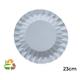Plato Bco Papel 9 23cm SemiHondo - 350g - 100