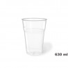 209092 Vaso 630cc Ø:95mm R-PET Tran. Crist 50/800